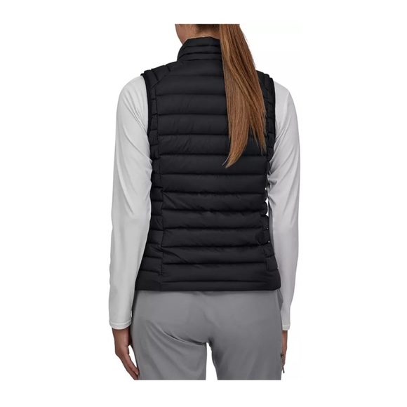 Patagonia Women's XS Down Sweater Vest Puffer Puff Black NWT 800 Fill Insulated - Picture 7 of 9